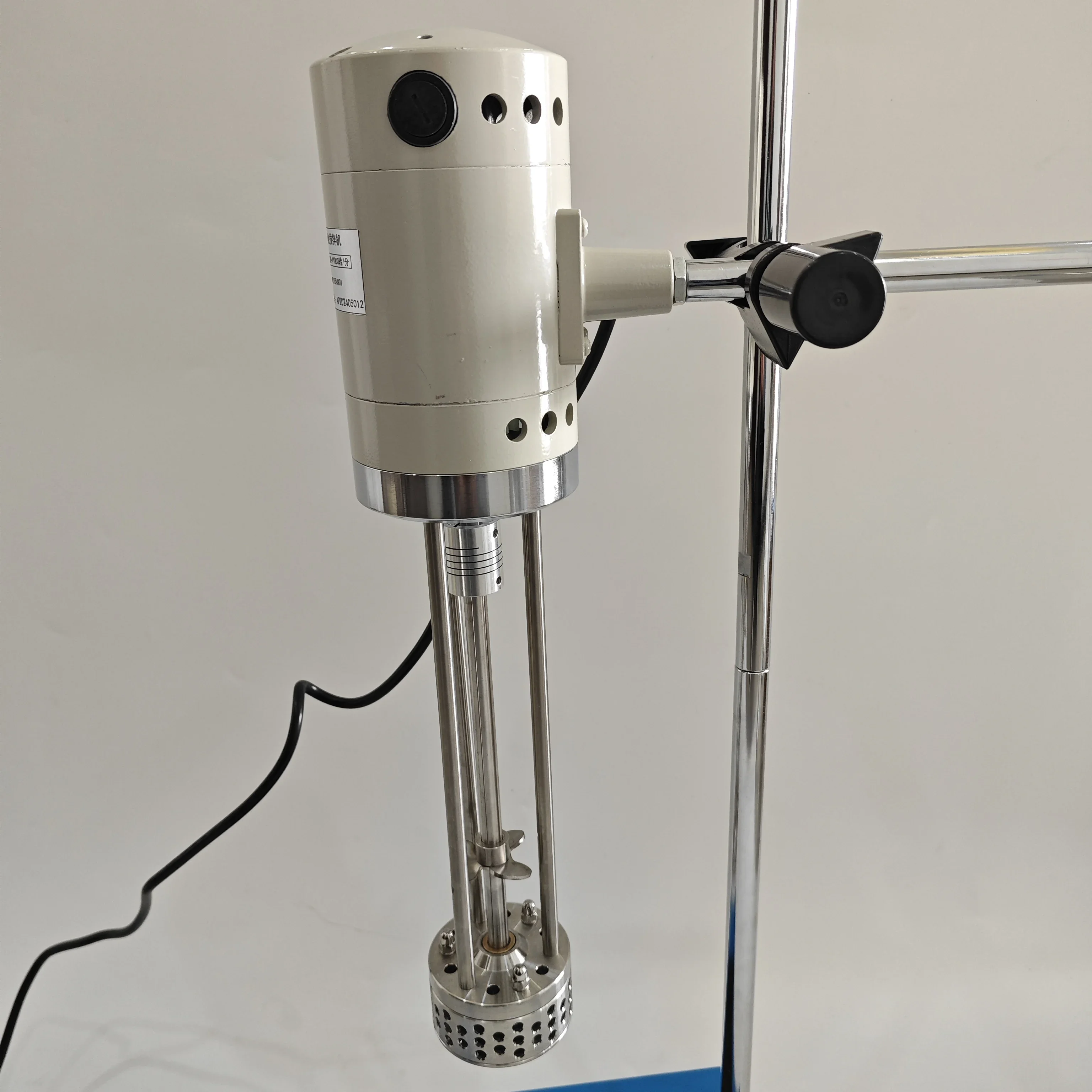 Analog High Shear Mixer Emulsifying Machine | 200–11000 RPM 40L Industrial/Lab Emulsifier for Dispersion & Mixing detail image 5