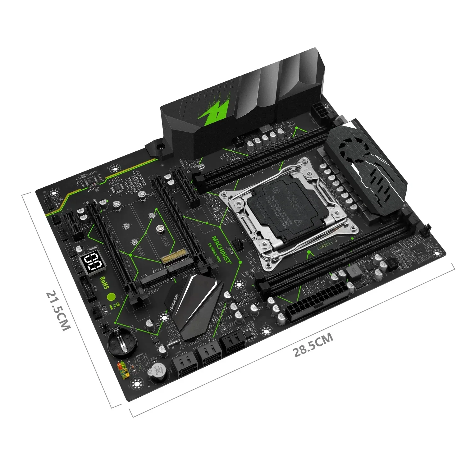 MACHINIST X99 MR9A PRO 마더보드 콤보, LGA, 2011-3, 제온, E5 2698 V3, CPU, DDR4 2X8=16GB, RAM, 2666MHz, 메모리 USB 3.0 포함