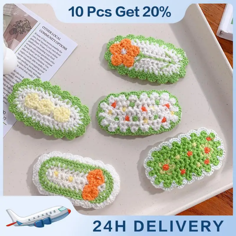 

Headwear Exquisite Weaving Without Thread Ends About 3.4g Hair Accessories Wool Hair Clip Soft And Not Harmful To Hair Hair Clip