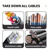 1pc Ratchet Cable Cutter Portable Ratcheting Wire Cutting Tool Cutting Below 300mm² Lightweight Cutting Hand Tool With Anti-Slip 5