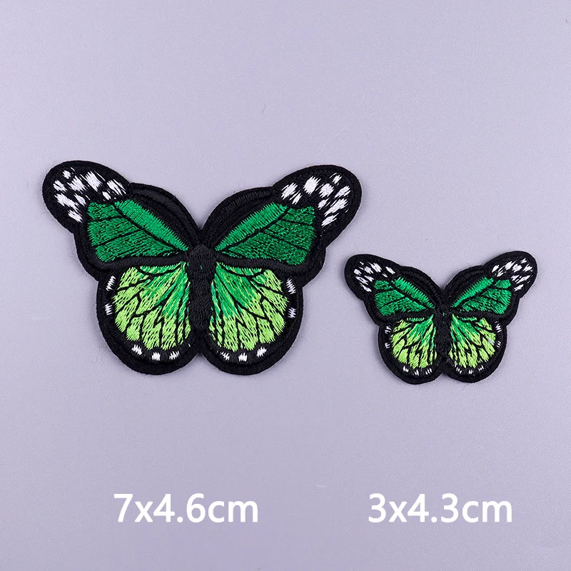 Small Embroidered Patches Butterfly  Patches Clothing Butterfly - 2pcs  Butterfly - Aliexpress