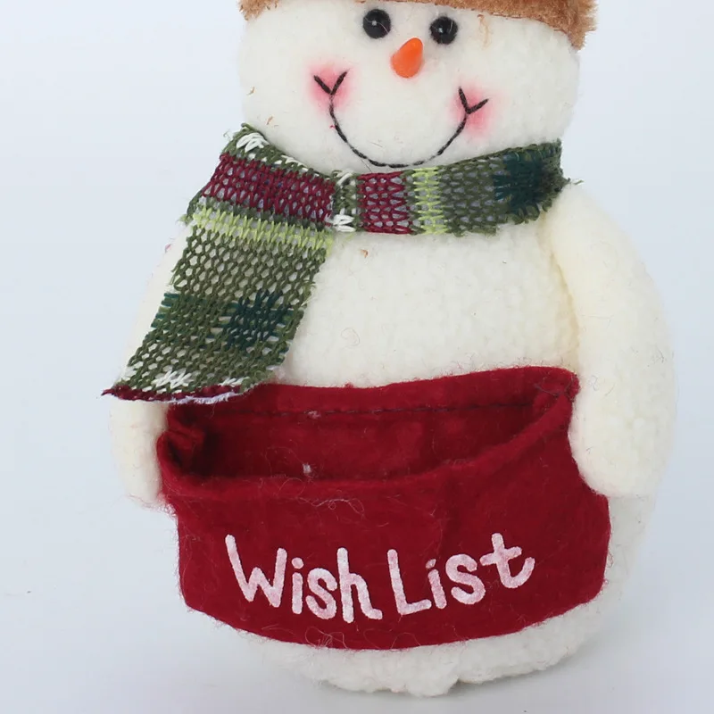 Christmas Snowman Santa Doll Decoration