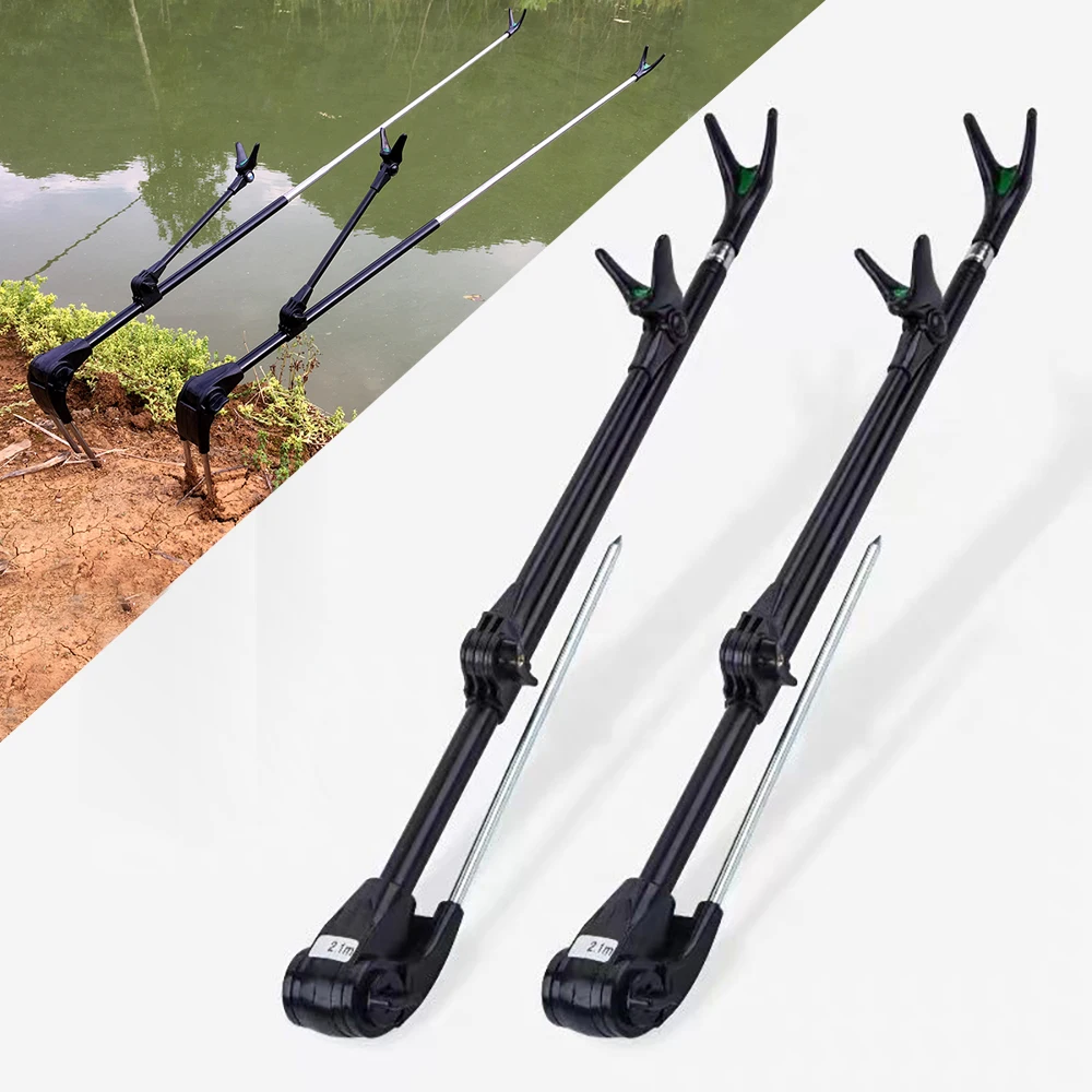 Multi-angle Ground Fishing Rod Holder Adjustable Stainless Steel ...