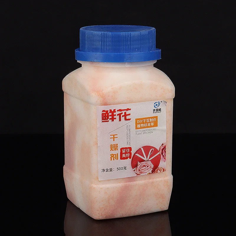 500g Non-Toxic Reusable Silica Gel Sand Desiccant Crystals for Flower Drying DIY Craft Flower Silica Gel Moisture Absorbers silica gel desiccant moisture absorber
