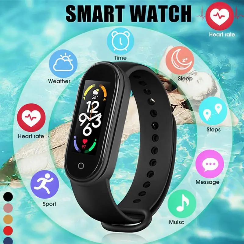 M7 Activity Fitness Trackers Fitness Tracker Watch Smart Watch With Blood Pressure Monitor Sleep Tracker Smart Watch for Weather