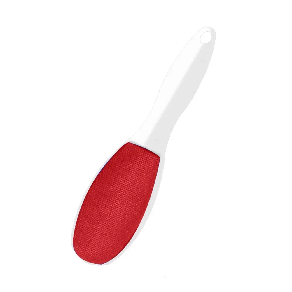 2 Sided Reusable Electrostatic Woolbrush Dog Cat Pet Hair Remover Fabric Shaver Brush