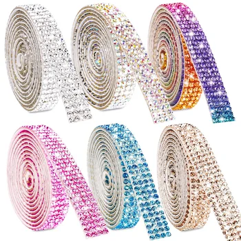 Crystal Rhinestone Sticker Strip 1