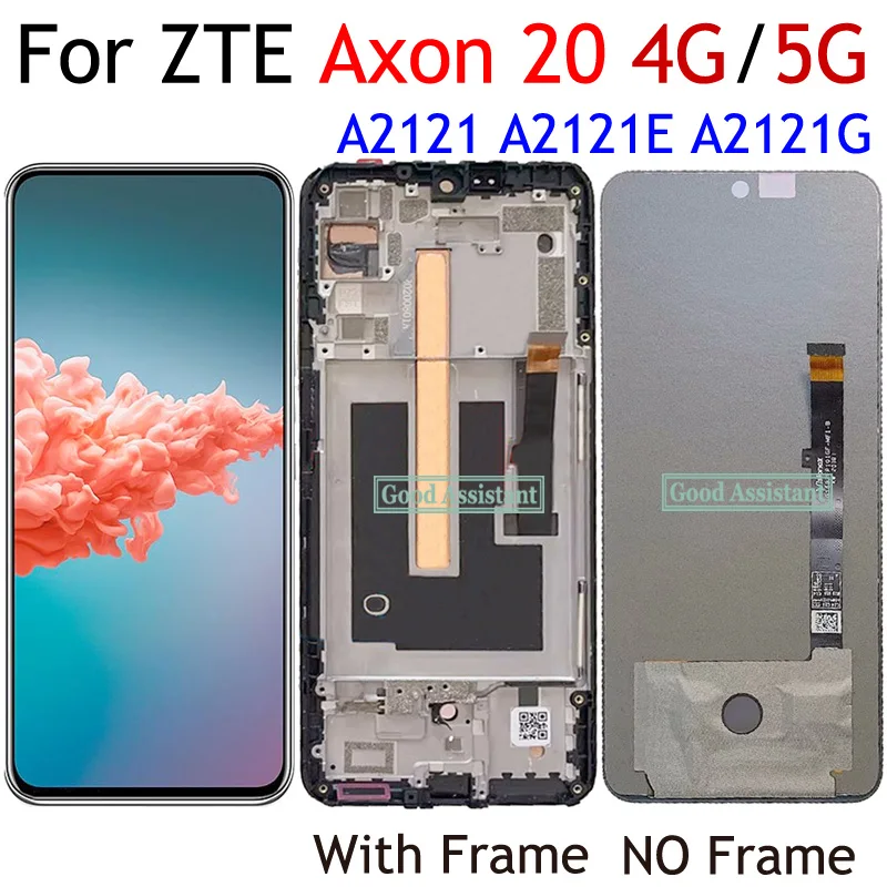 Zte Axon 20 A2121l Battery Back Cover Housing Rear Door For ZTE