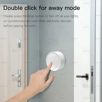 New Tuya ZigBee Smart Knob Switch DIY Wireless Scene Button Rotatable Dimmer Switch Home Appliances Automation Linkage Remoter 6