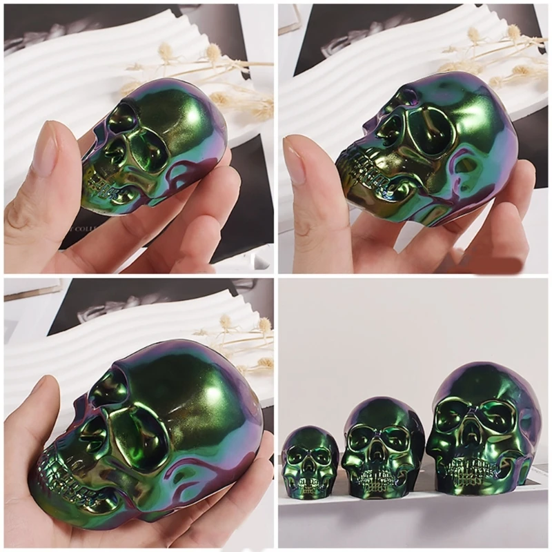 Moldes De Silicona Para Bolígrafos De Calavera Para Tarros
