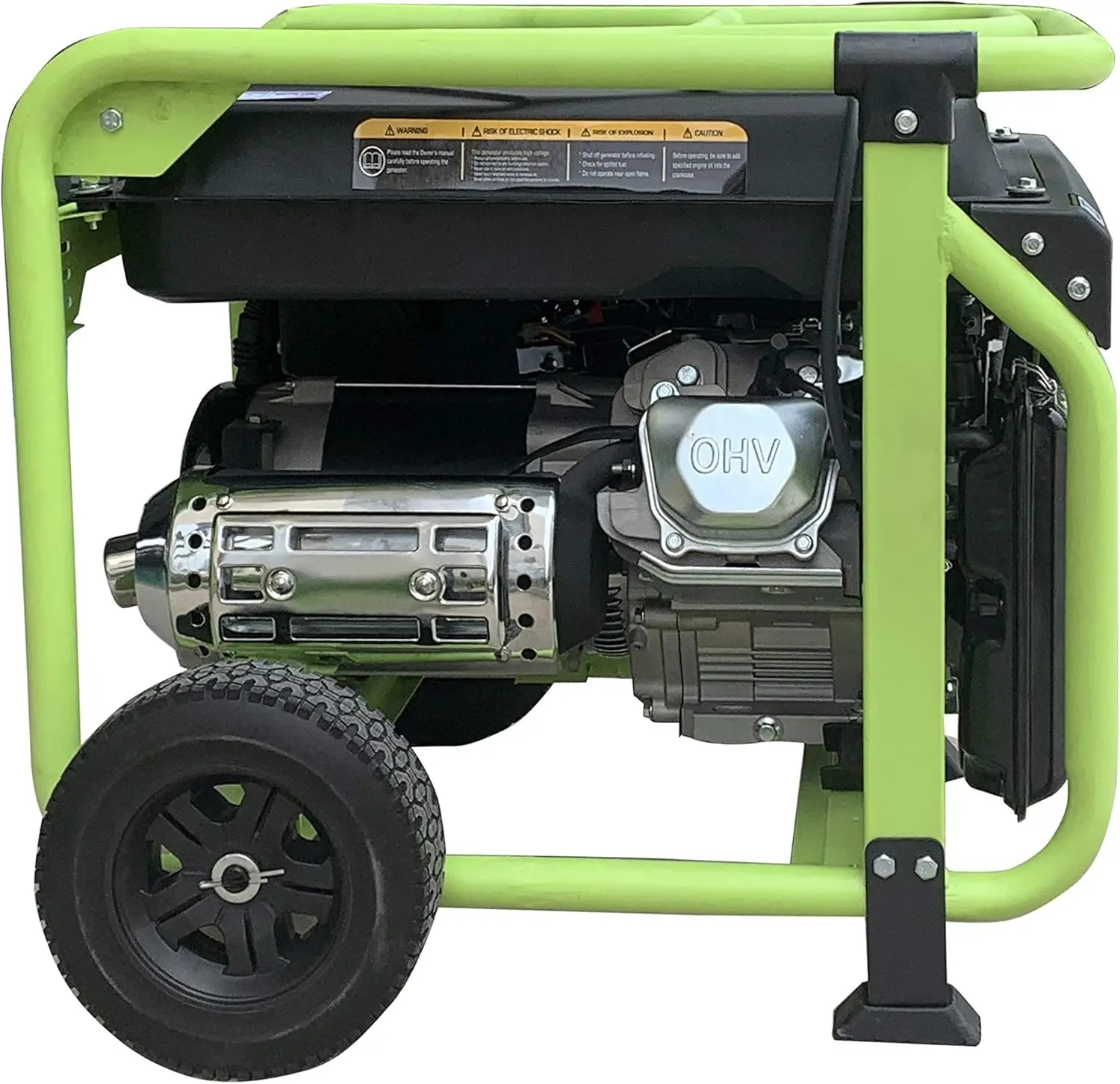Description Picture 4 of itemPortable Generator 10500 Watt,Gasoline Powered,Recoil/Electric Start, 12V-8.3A Charging Outlets, Home Back Up & RV Ready