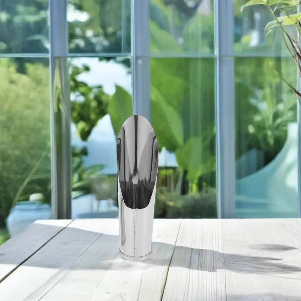 2Pcs 스테인레스 스틸 버킷 스쿠프 꽃 심기용 원통형 원예 도구 다육 식물 분재 흙 스쿠프 홈 가든