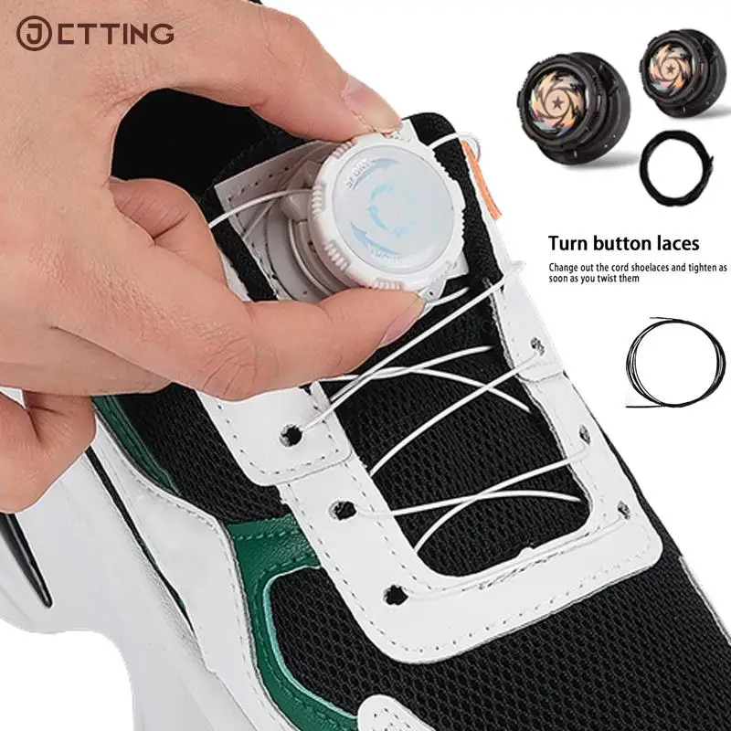 

Металлическая проволочная вертлюжная Автоматическая пряжка, Вертлюг, быстрое крепление, шнурки для кроссовок, шнурки для детей и взрослых, 1 комплект