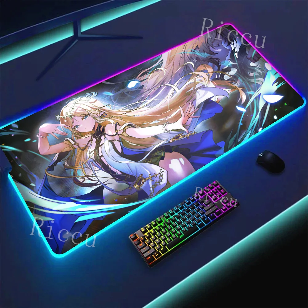 Extra Large RGB HD Kawaii Non-slip Gaming Mouse Pad