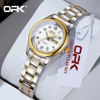  OPK 8110 Women Watch Original Simple Brand Quartz Watch Waterproof Ladies Watches Dual Calendar Display Gifts For Women