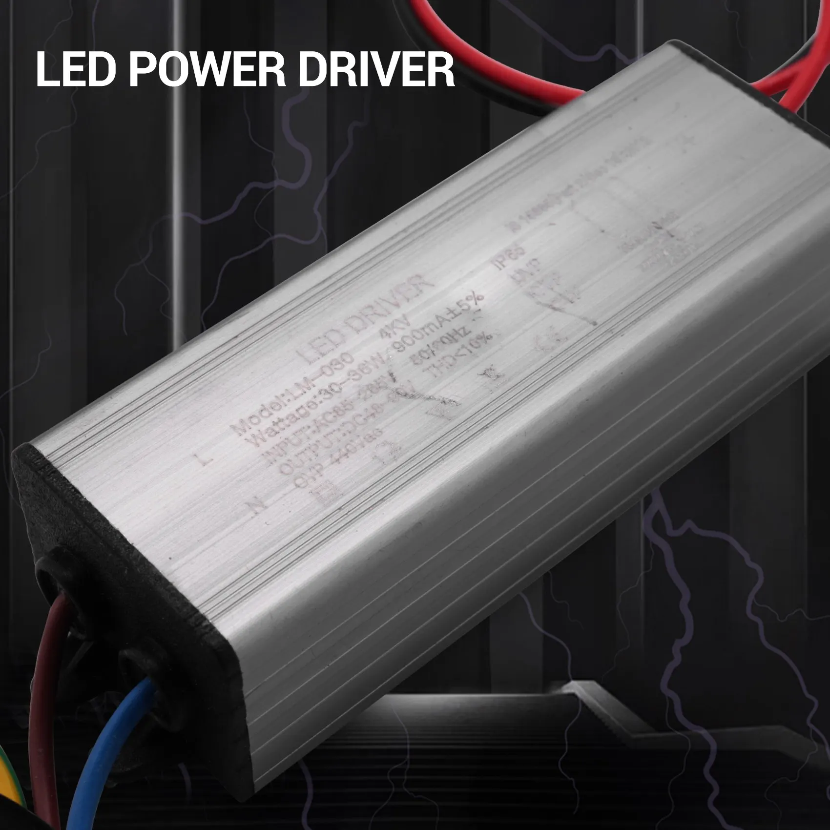 B02B-30W LED Driver Constant Current Driver Power Supply Transformer Waterproof