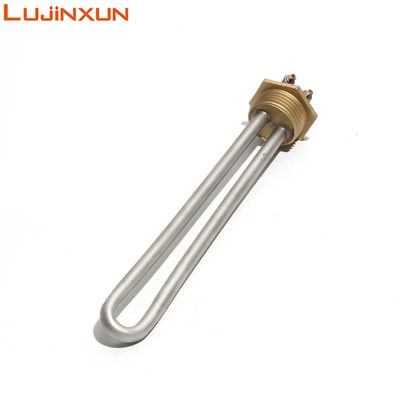 Lujinxun 10 Calefator Bonde do Elemento de Aquecimento Dn25 32 mm para o Distribuidor de Água 110v 220v 700w 1000w 1500w Aceitam Personalizado