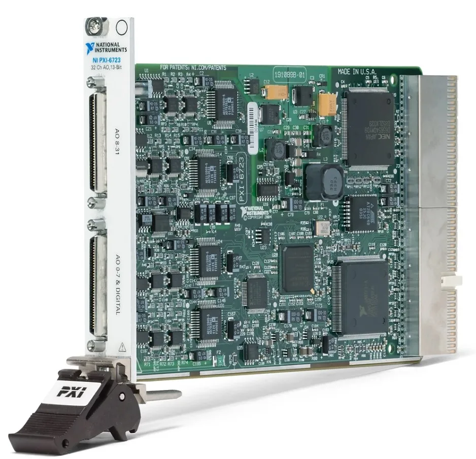 

Новый US PXI-6723 Static и аналоговый выход Waveform-13 бит, 32 канала