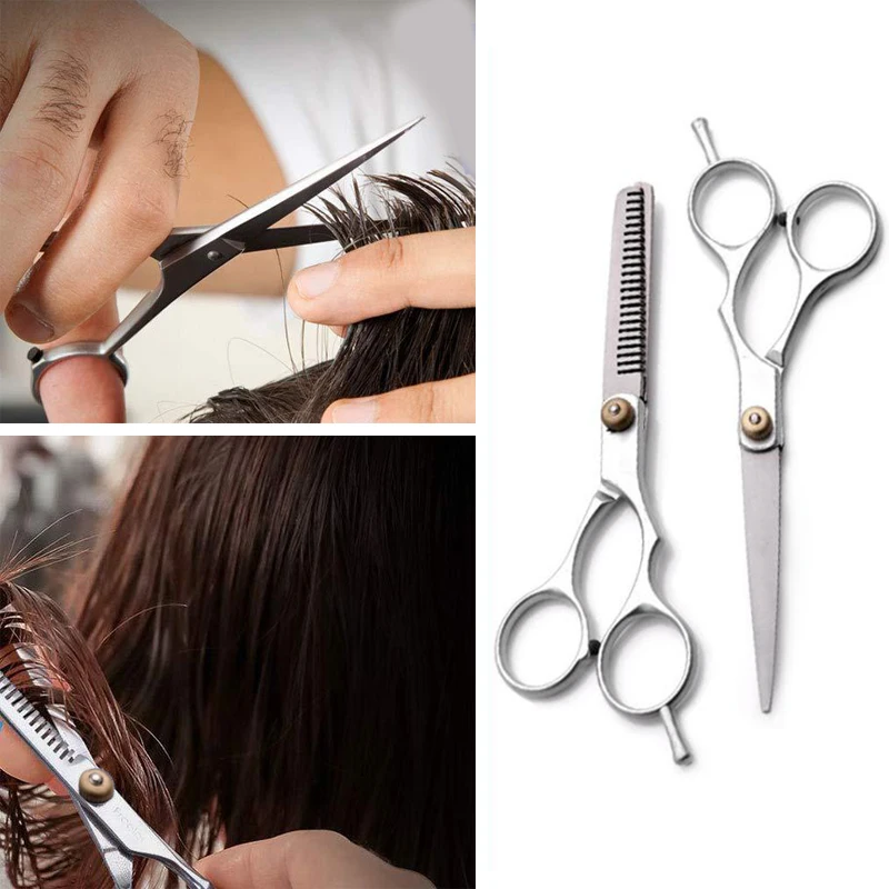 Professional Hair Scissors Barber Thinning Shear Hair Styling Tools 5.5/6.0 Inch Stainless Steel Salon Hairdressing Scissors