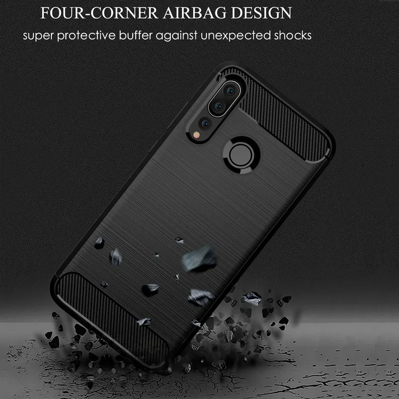 Brushed Carbon Fiber Phone Case Cover