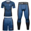 New MMA BJJ Rashguard Suit For Adult Male Muay Thai No Gi Grappling Long Sleeve+Pants Kickboxing Jersey+Shorts Sports Rashguards 6