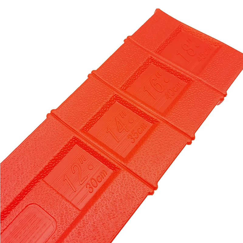1PC Garden Accessories Chain Saw Guide Plate Cover Red Electric Chain Saw Power Tool Chainsaw Chain Scabbard Guard