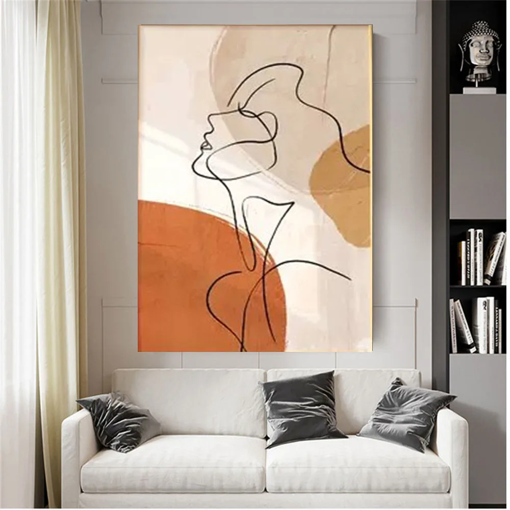 

Pure Hand-Painted Cloth Abstract Oil Painting Minimalist Fashion Modern Art-Wall Home-Room Wall Porch-Living Room Bedroom Living