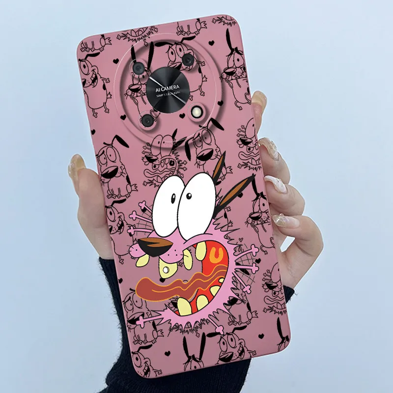 Matte Soft TPU Phone Cover with Cute Panda and Cat Design