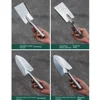 stainless steel Garden Trowel Heavy Duty Planting Gardening Hand Tools Ergonomic Grip Transplanting Garden Hand Shovel 6