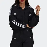 Adidas Originals Authentic Trefoil Logo Veste de sport décontractée à col montant pour femme H22875 1