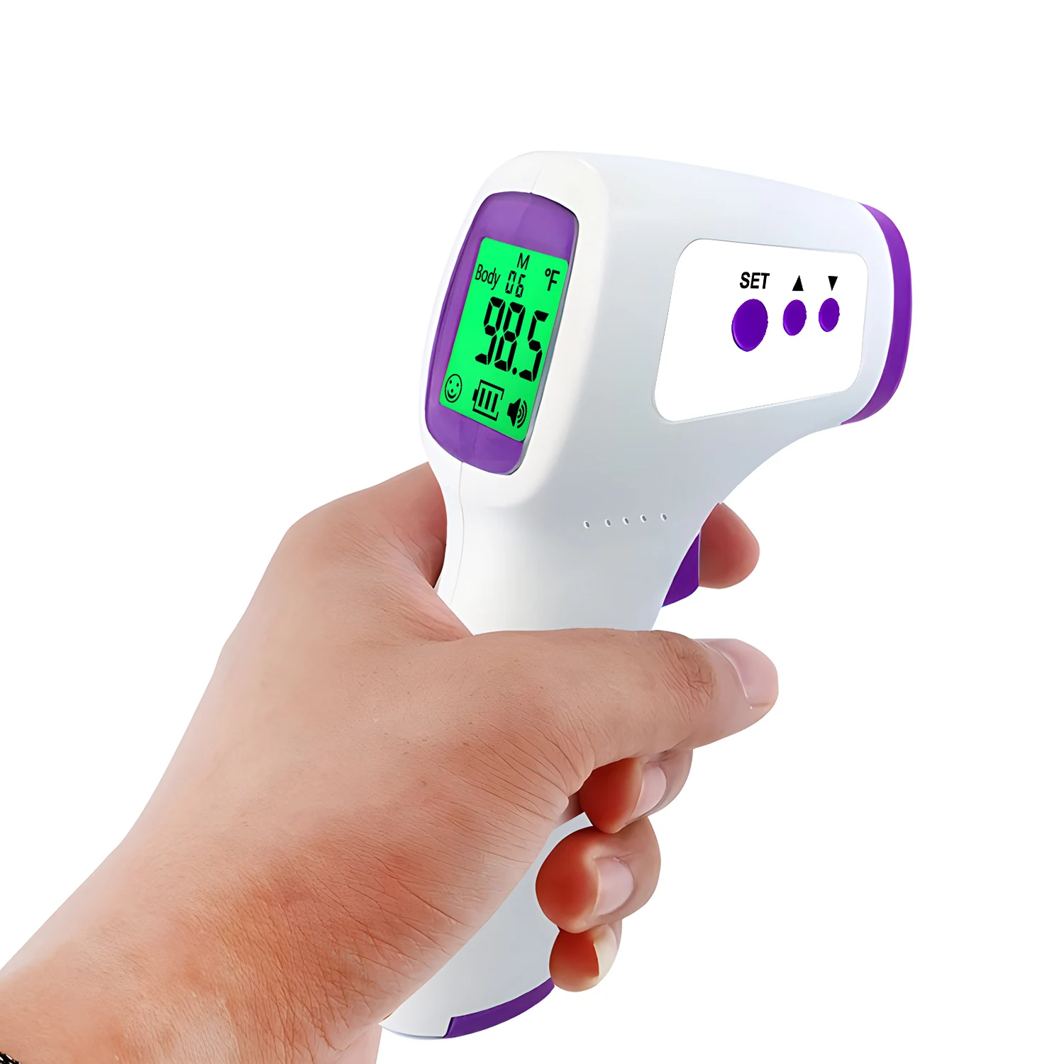 Body Forehead Non-Contact Infrared Thermometer Baby Adult Medical Digital Thermometer Laser Temperature Measurement Tool