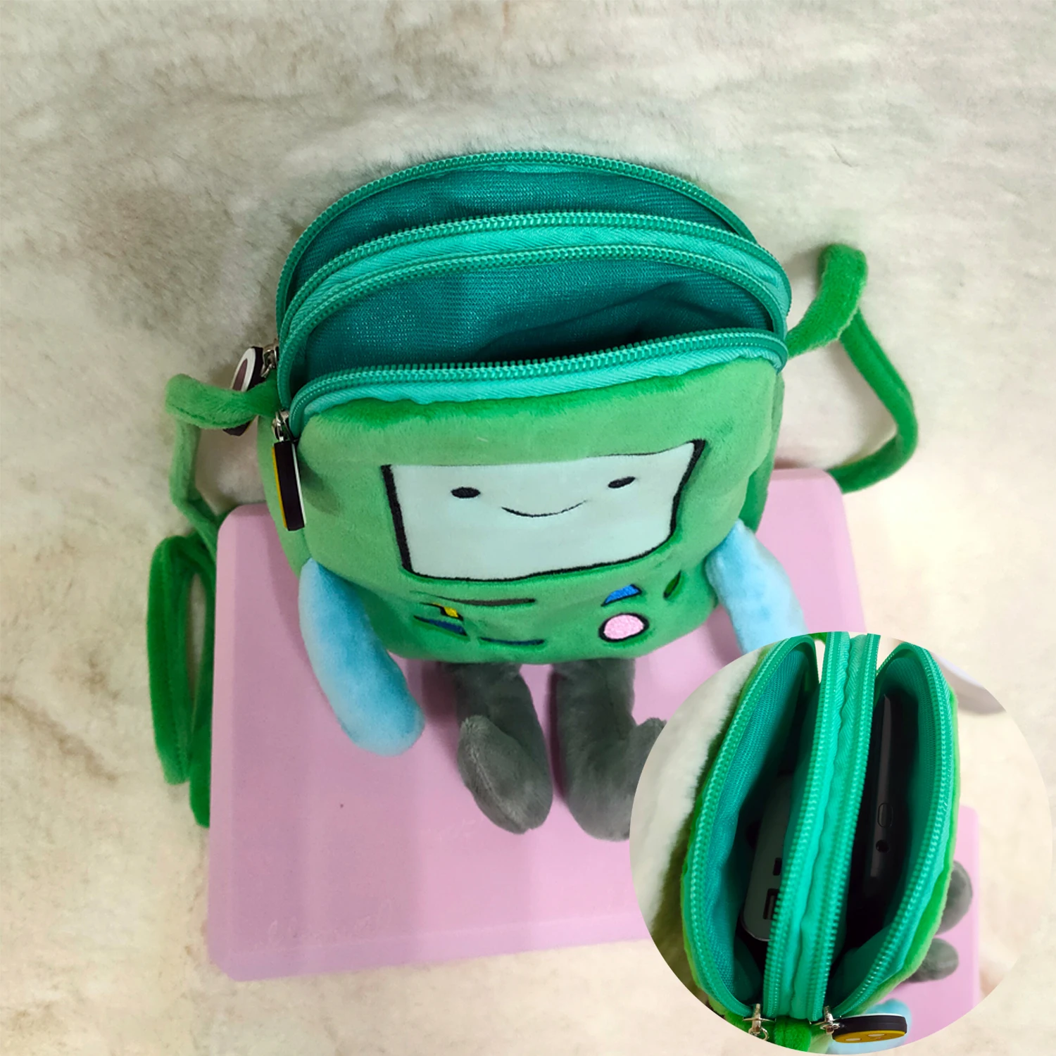 Adventure Time Marceline change purse Color light grey - SINSAY - WS332-09X