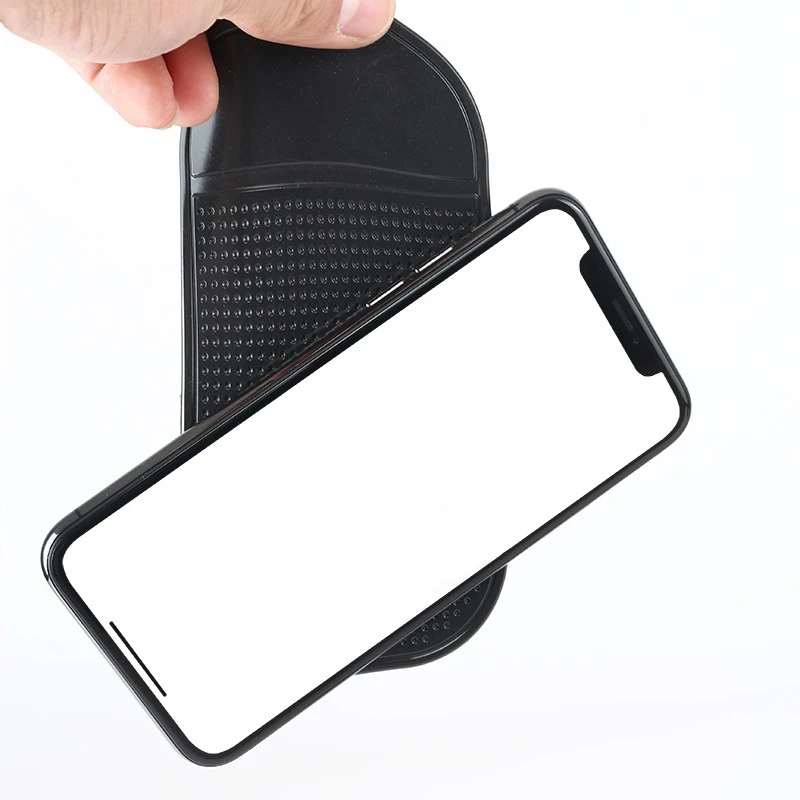 Car Anti-Slip Mat Pads Car Dashboard Sticky Silicone Mat Auto Non-Slip Sticky Gel Pad For Phone Holder Styling Interior 13x7