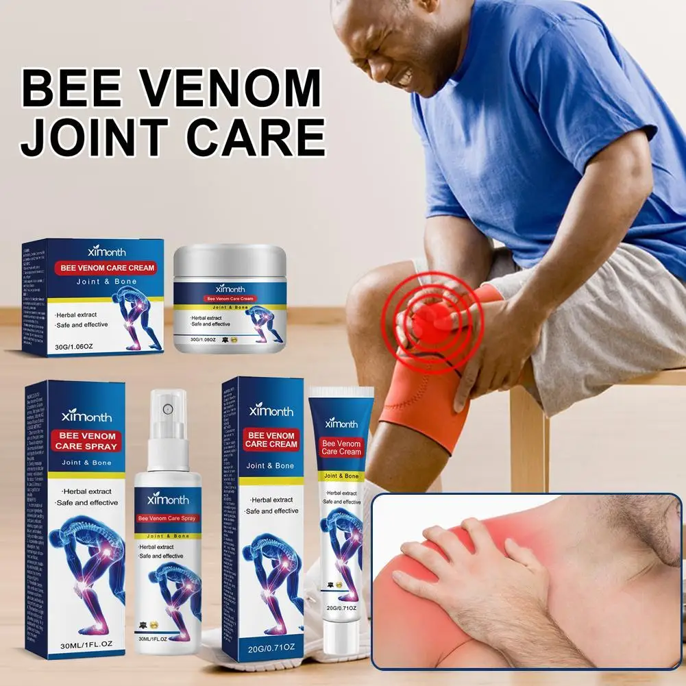 

Крем Bee Venoms для суставов, косметическое массажное средство для суставов и костей, крем для здоровья костей и тела, крем для суставов и костей