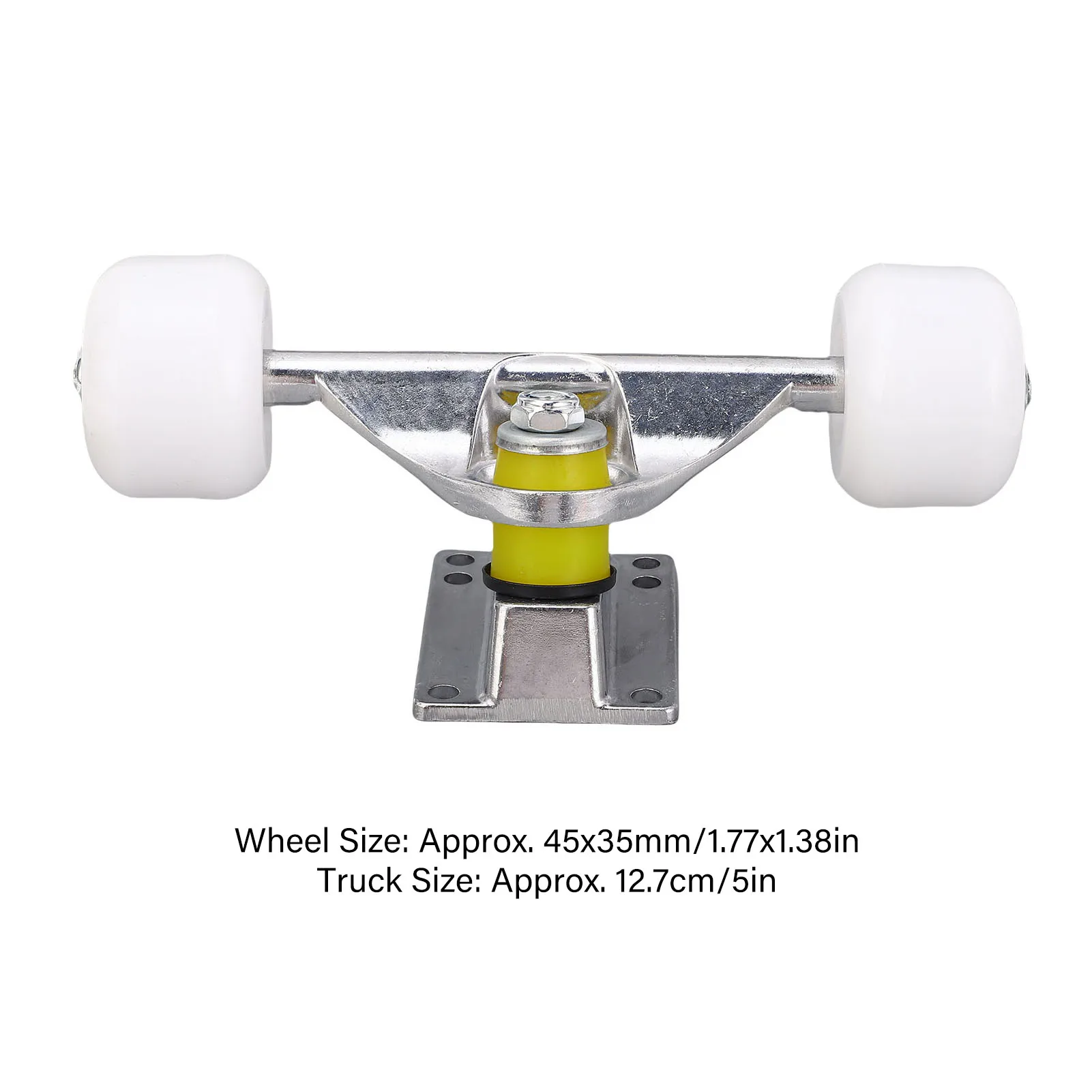 De Vrachtwagen En De Wielen Van Het Skateboard Stock Afbeelding - Image