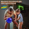 VATOS Mini Basketball Hoop Shooting Game Set Toy Electronic Score Board Auto Sound Light For Kids Teens Adults Indoor Games 3