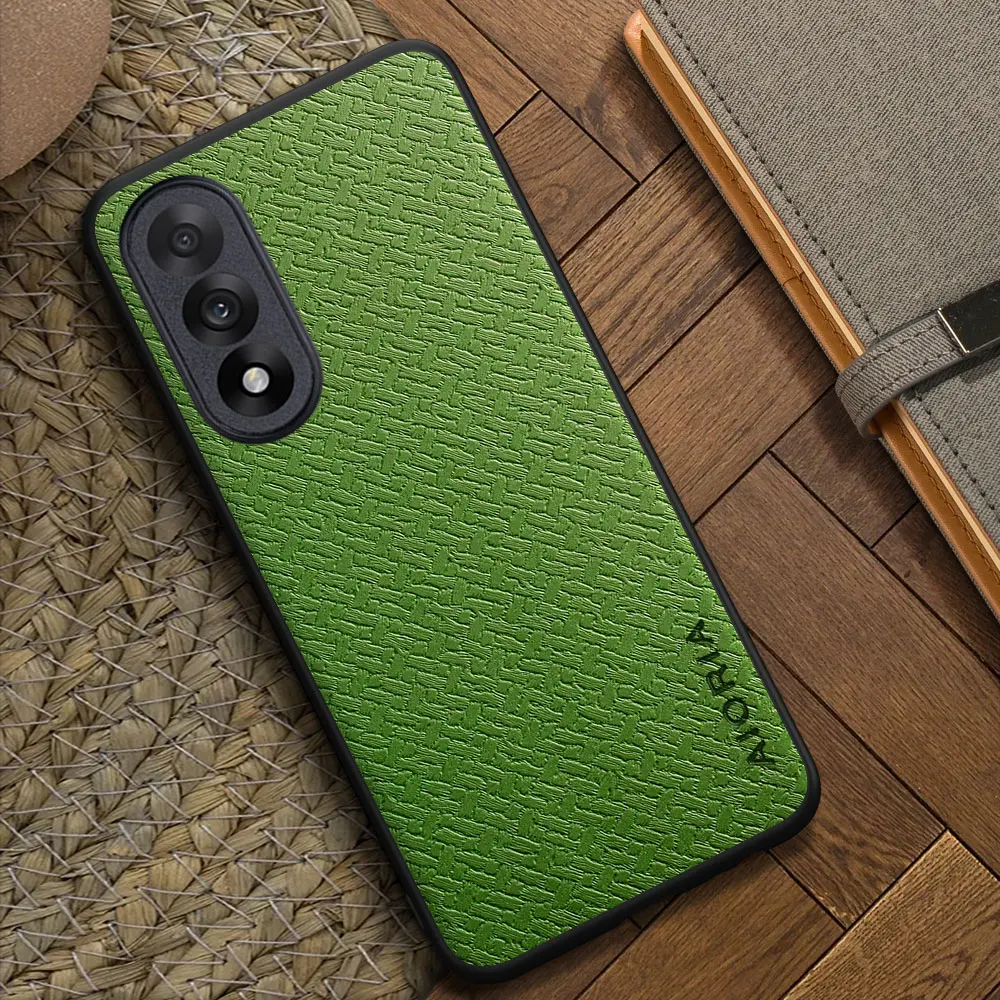 Bamboo Woven Texture Pattern Design Simple Phone Case