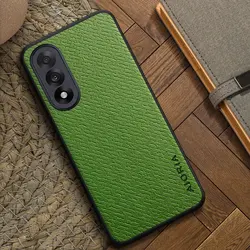 Bamboo Woven Texture Pattern Design Simple Phone Case for OnePlus Nord 2 5G (Green)