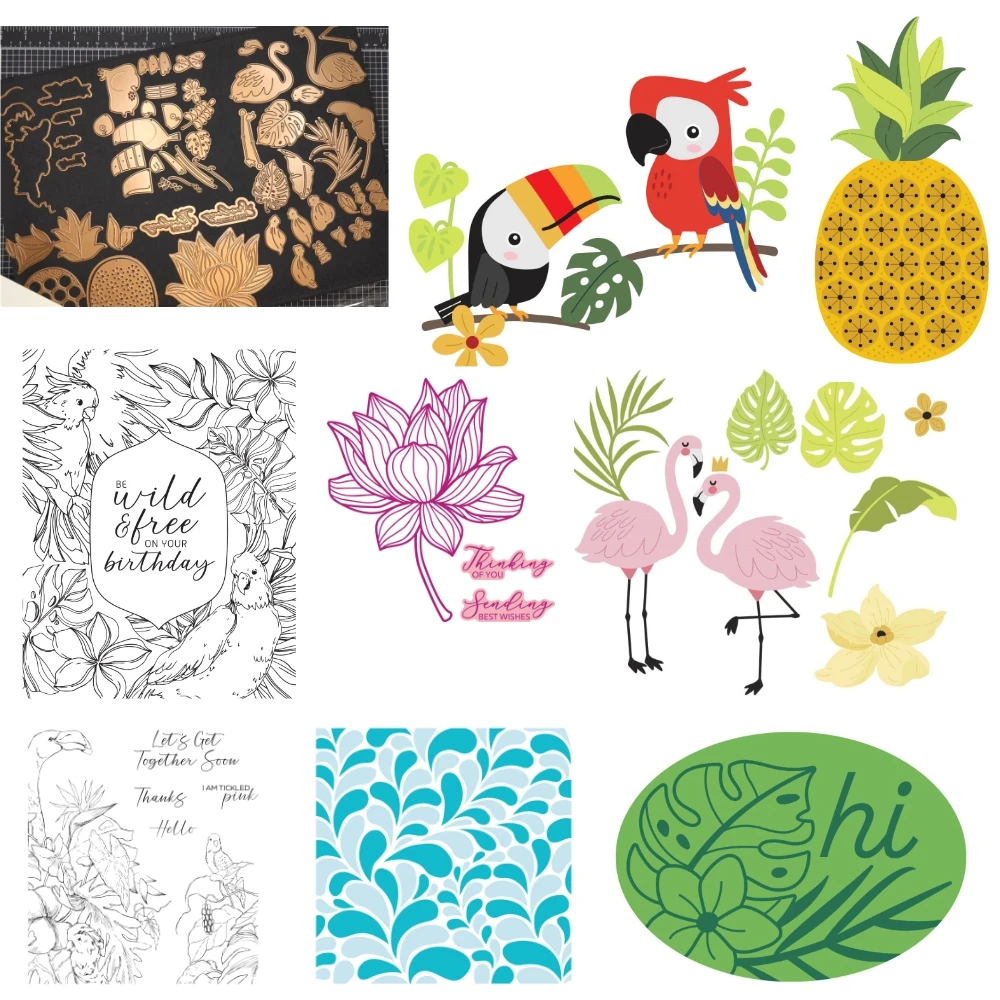 

LARGE OF THE MONTH MEMBERSHIP cut die and stencil stamps for scrapbooking album paper DIY gift card decoration embossed