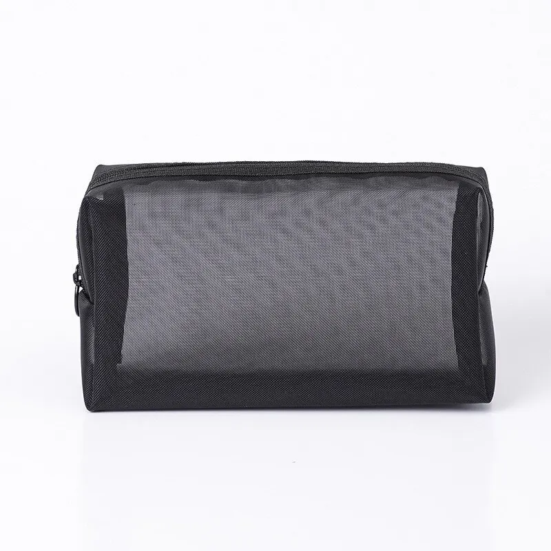 Cosmetic bag Transparent Mesh Multifunctional Travel Washing Hollow Portable Storage