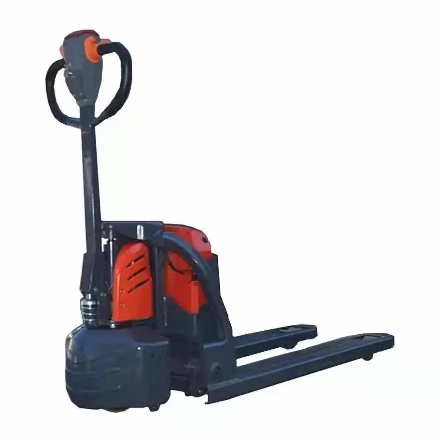 Promotion Electric Pallet Jack Semi Electric Pallet Truck Load 1.2 ton 1.5 ton Motorized Pallet Jack