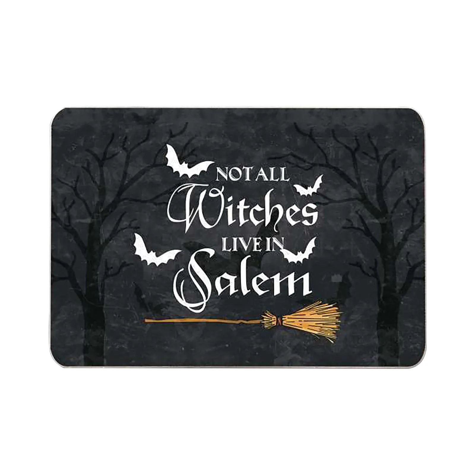 Halloween Decora&ccedil;&atilde;Halloween Floor Mats Holiday Decoration Porch Door Mats Bathroom Water-Absorbent And Dirt-Resistant Floor