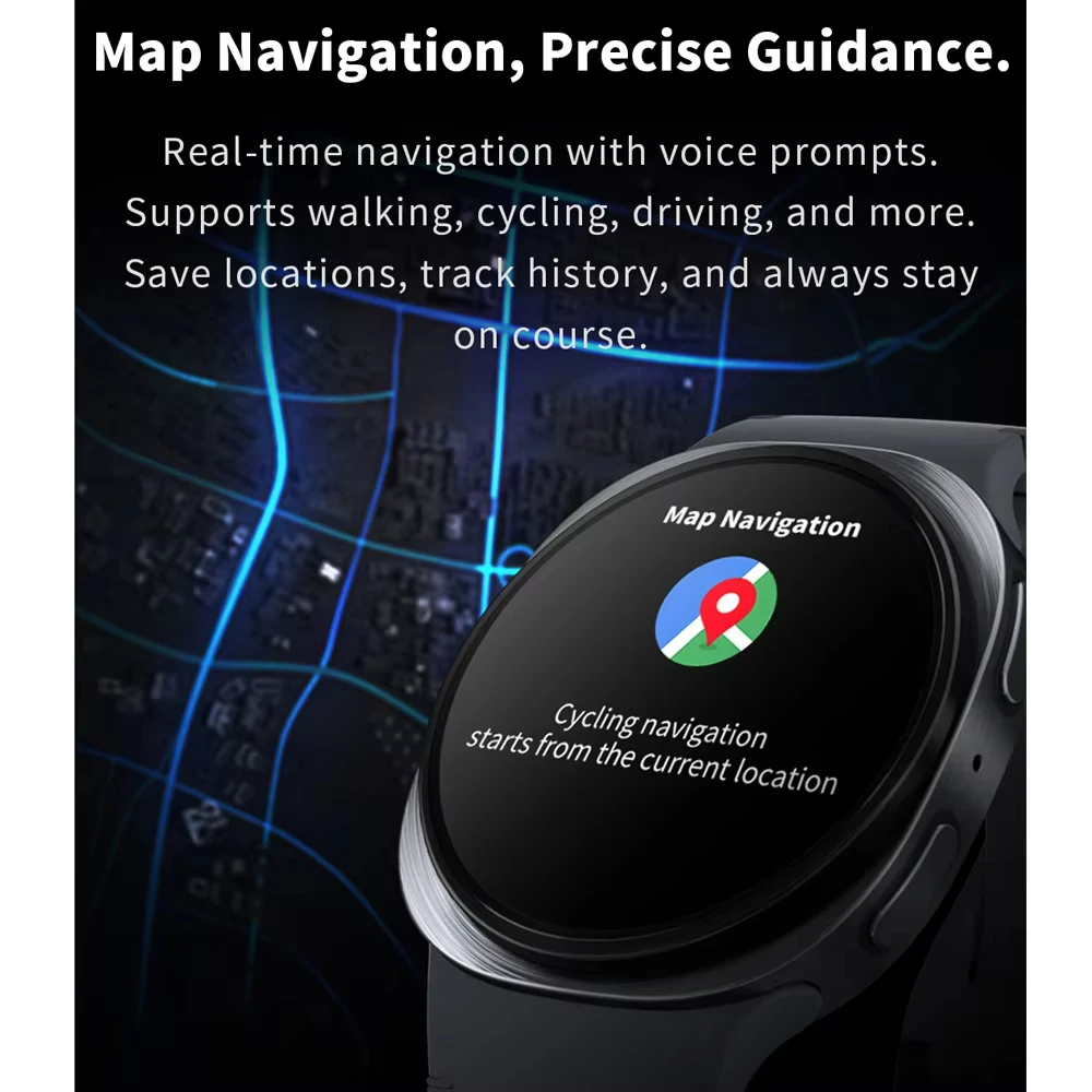 2026 hot Watch 8 Mini GPS Track Smart Watch Men Women Map Navigation Heart Rate BT Call IP68 Waterproof Compass Sport Smartwatch 4