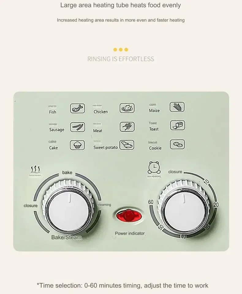 Household Multifunctional Breakfast Maker Four-in-One Breakfast Machine Sandwich Machine Waffle Machine Timing Control 4