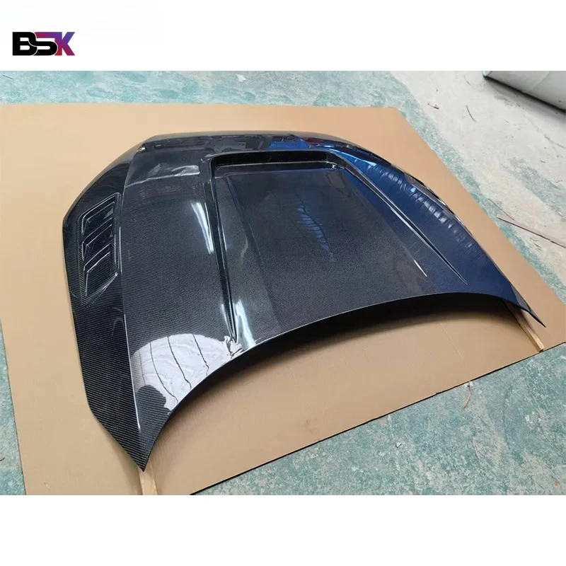 CARBON FIBER LOOK HOOD BRA Fit JEEP RENEGADE Since 2014 CAR NOSE MASK