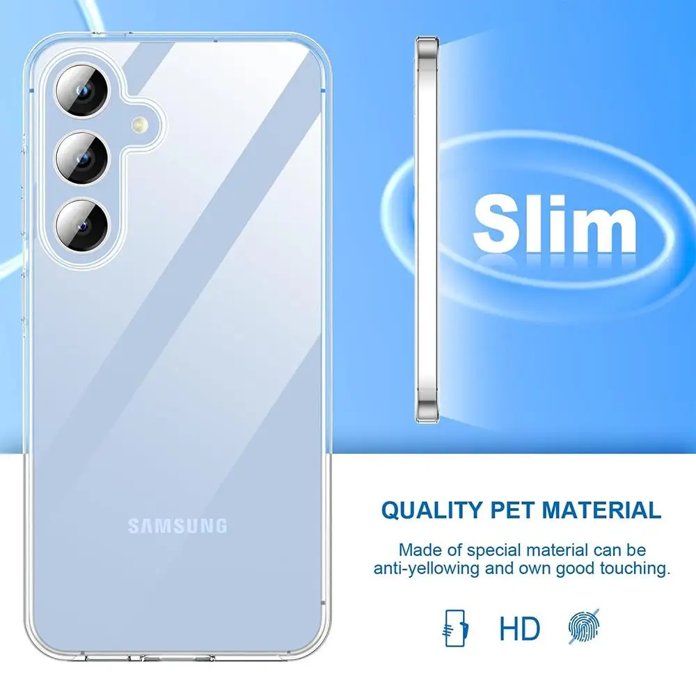 Crystal Clear 360° Full Body Hybrid Protective Case