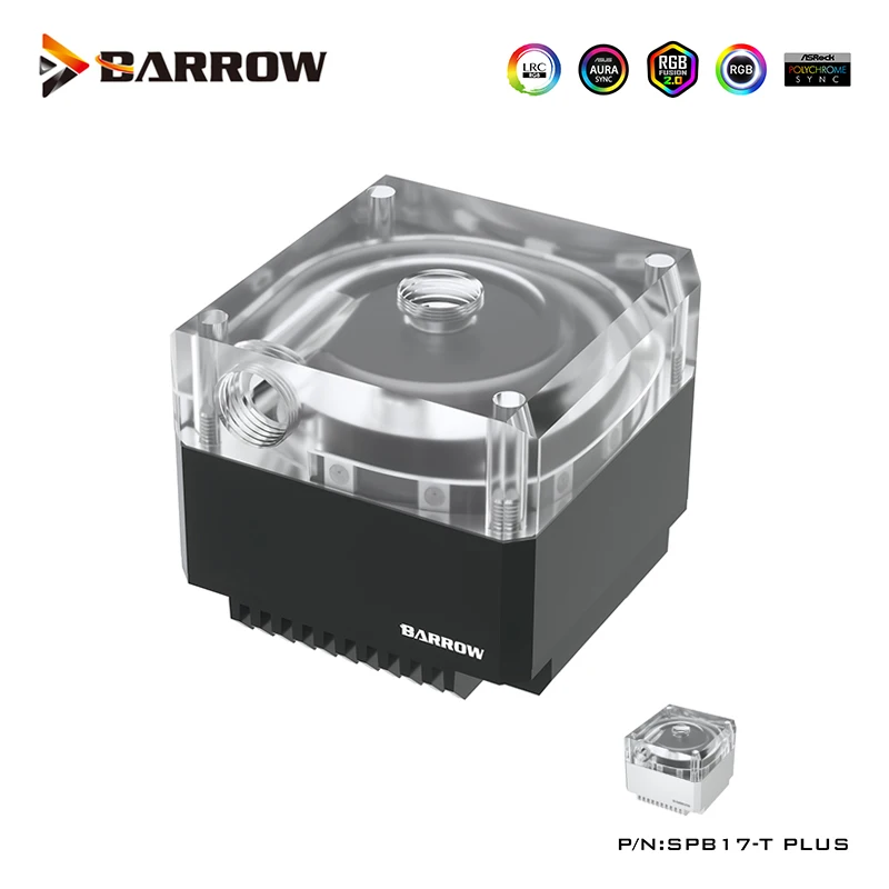 Barrow Water Cooling PWM Pump 17w For Distro Plate Board Professional
