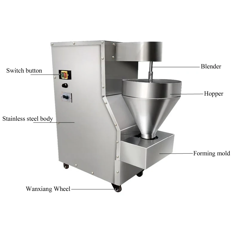 Small Commercial Fish Balls, Beef And Fish Balls, Electromechanical Rice-Meat Dumplings Making Machine 3