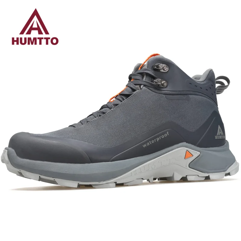HUMTTO Waterproof Hiking Ankle Boots Winter Sports Trekking Shoes for Men Luxury Designer Outdoor Climbing Hunting Mens Sneakers hiking shoes rock climbing shoes