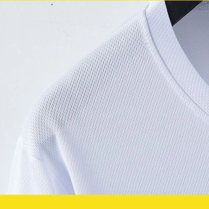 Men's Summer Sports Quick Dry Suit Crewneck Short Sleeve Shorts Casual Two-Piece Trend Fashion Suit